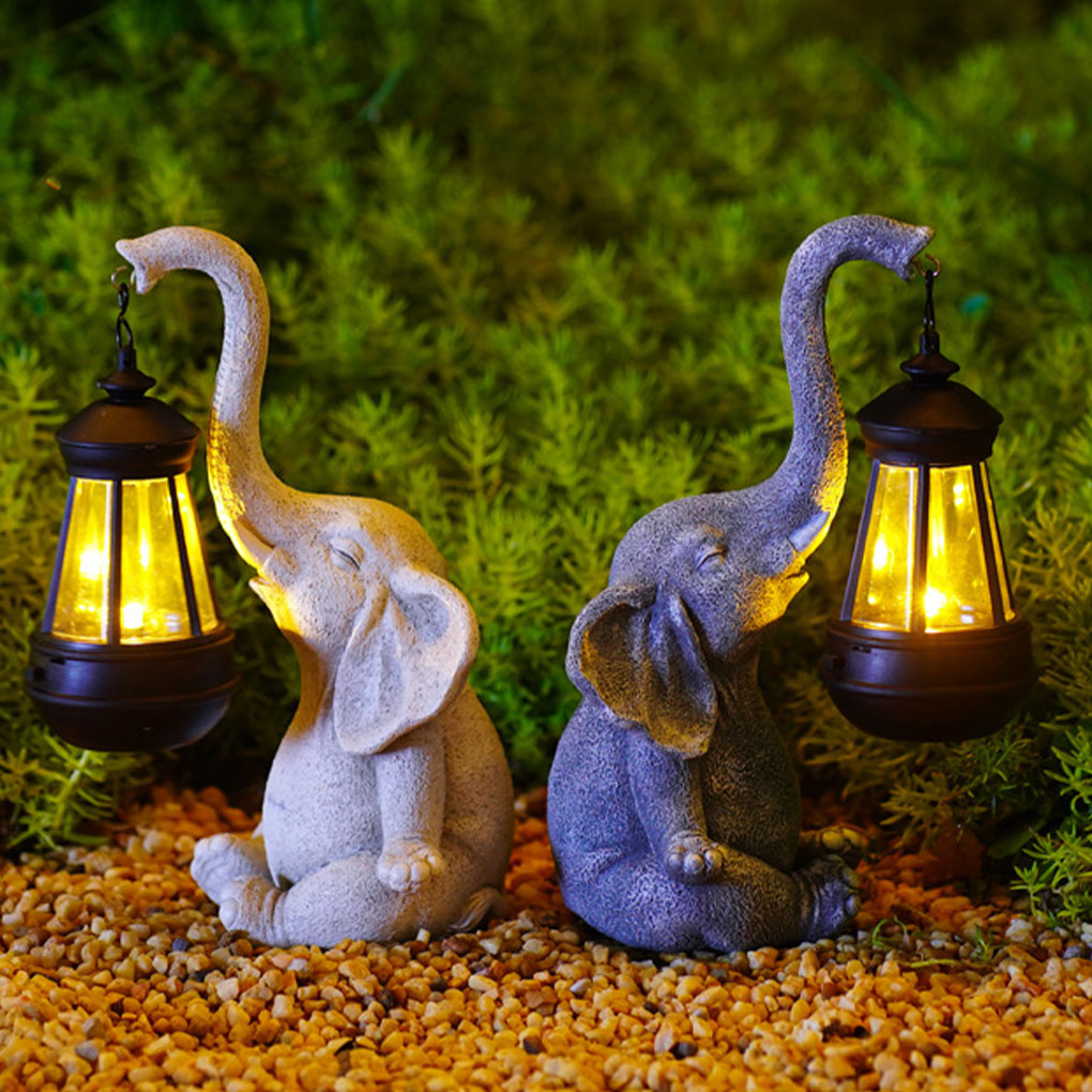 Resin Elephant Statue Ornament - Outdoor Furniture Decor recensie en prijs