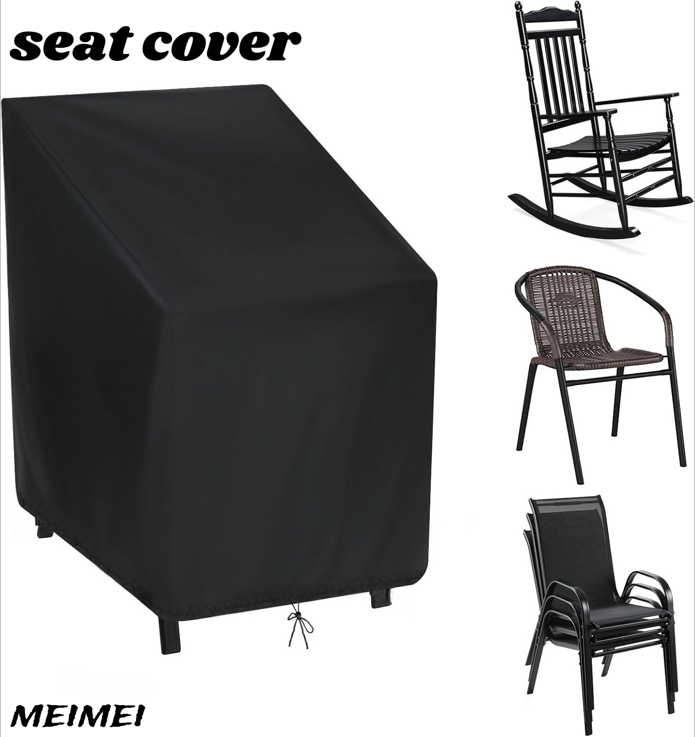 Stacked Chair Dust Cover Stora - Outdoor Furniture With Covers recensie en prijs