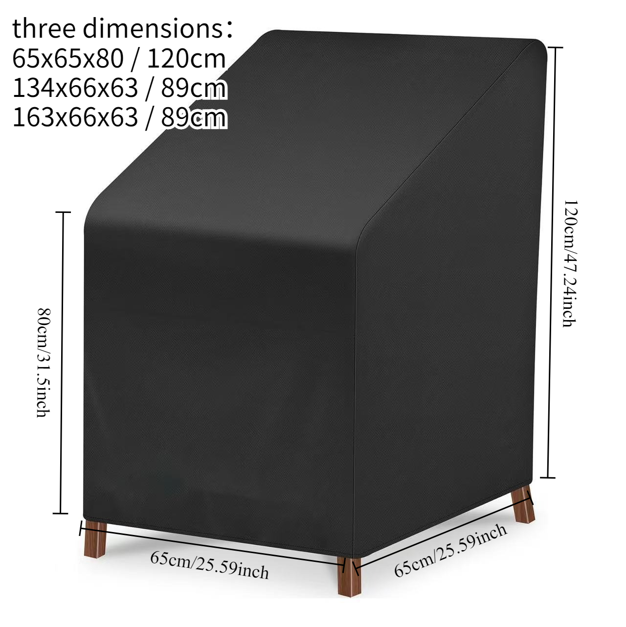 Stacked Chair Dust Cover Stora - Outdoor Furniture With Covers recensie en prijs
