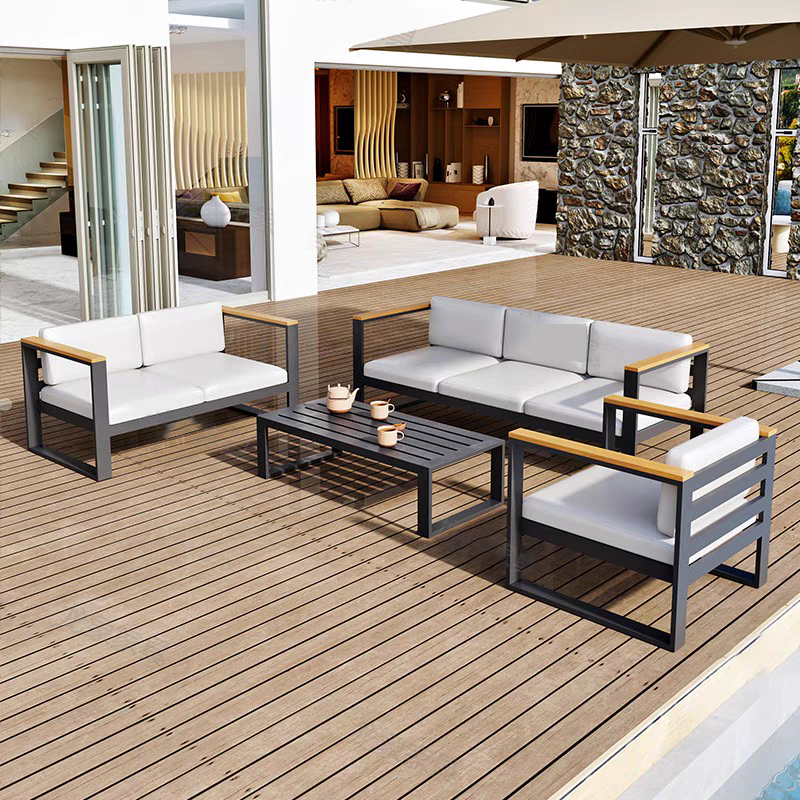 Modern Style Aluminum Patio So - Outdoor Furniture For Sale recensie en prijs