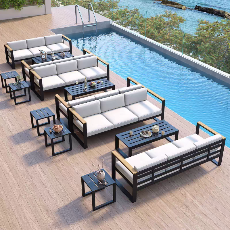 Modern Style Aluminum Patio So - Outdoor Furniture For Sale recensie en prijs