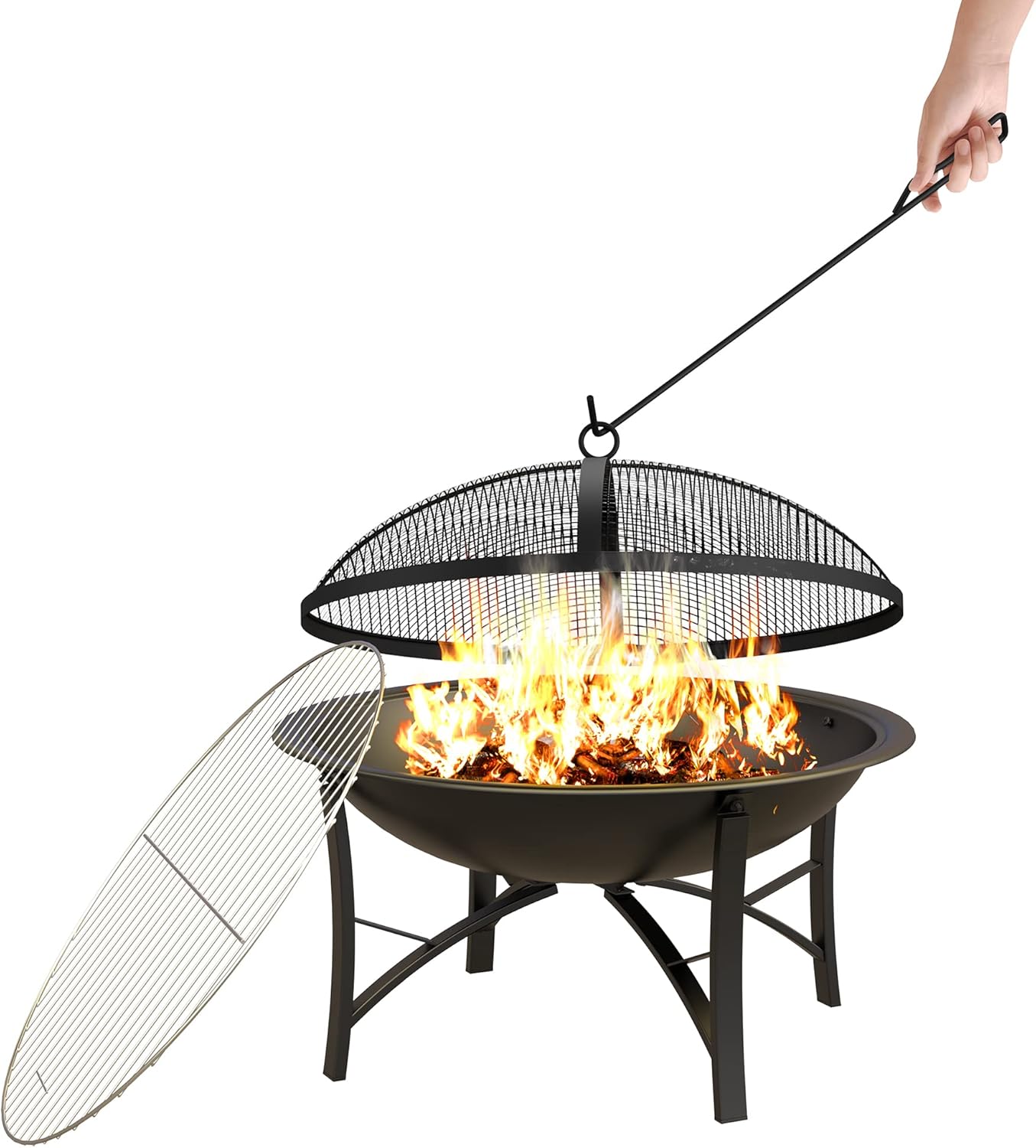 Fire Pit for Outside Wood Burn - Fire Pit Bowl recensie en prijs