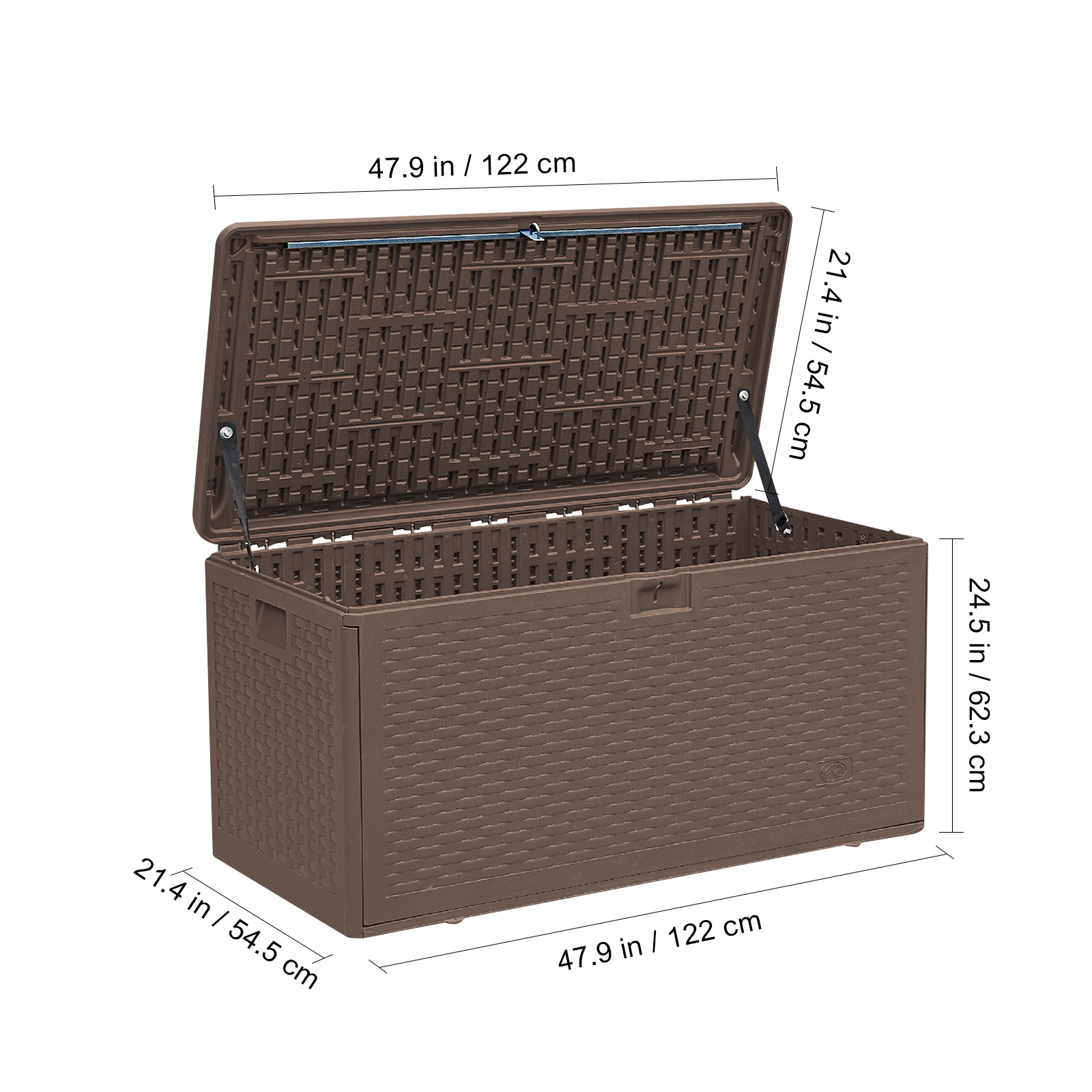 100 Gallon Waterproof Large Re - Outdoor Furniture With Storage For Cushions recensie en prijs