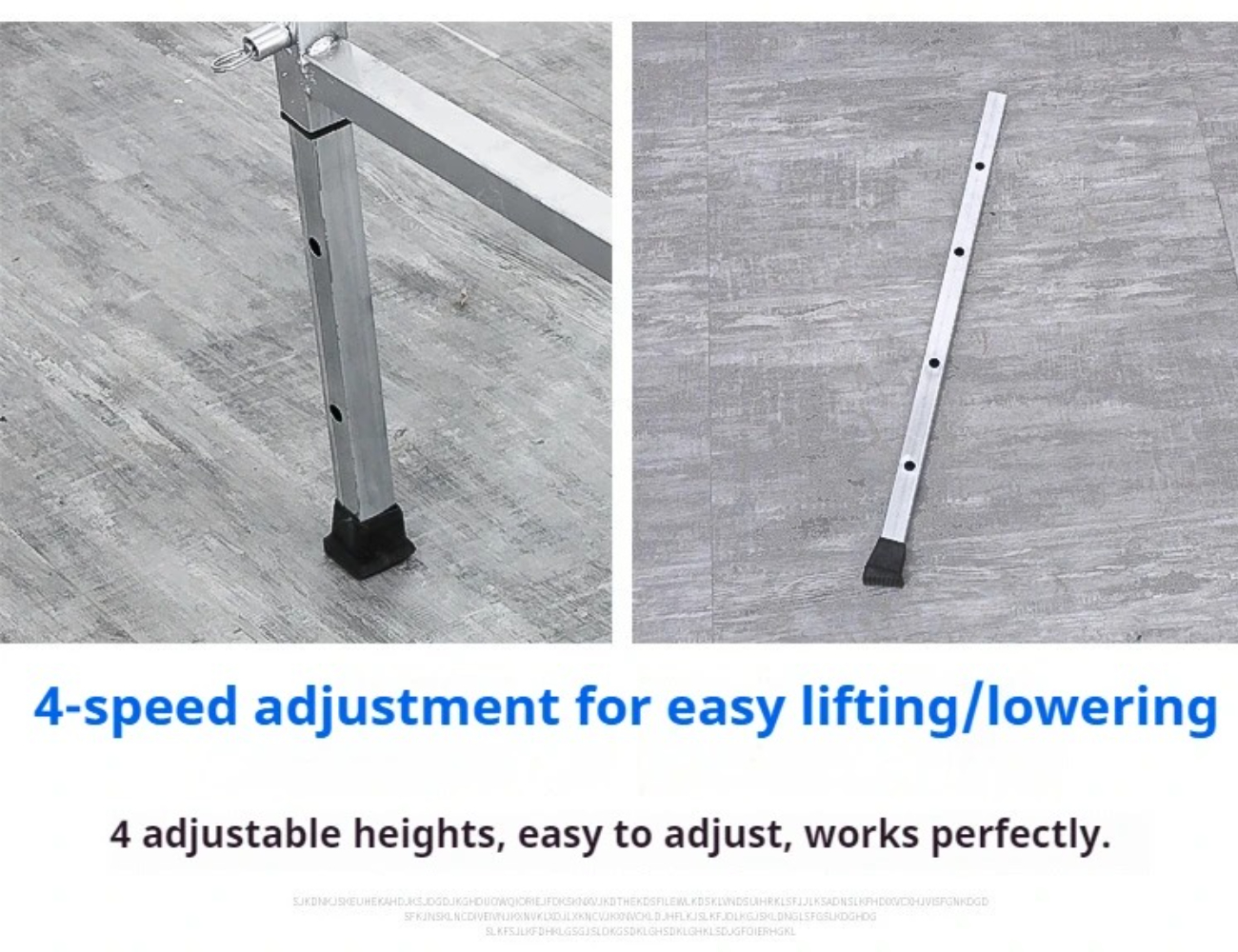 Steel scaffolding, foldable la - Outdoor Furniture For Sale recensie en prijs