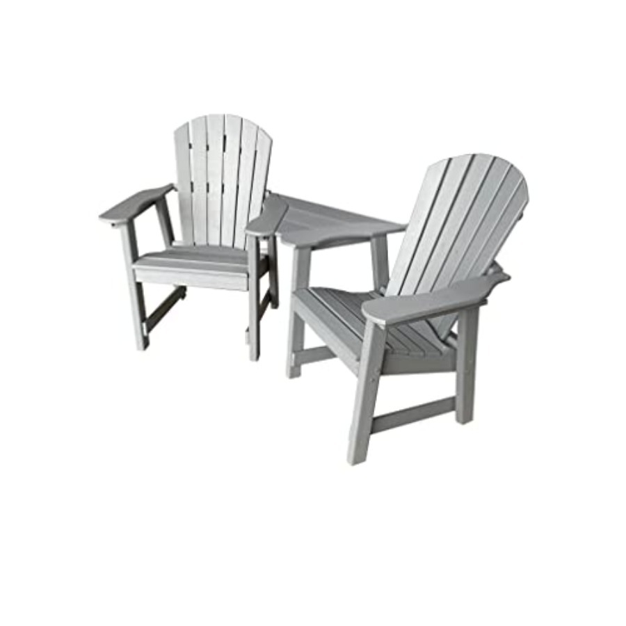 2 Chair Dining Table Set - Pol - Outdoor Furniture Recycled Plastic recensie en prijs