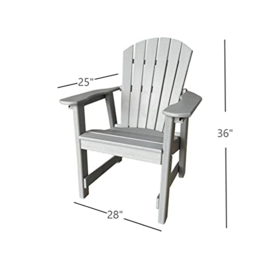 2 Chair Dining Table Set - Pol - Outdoor Furniture Recycled Plastic recensie en prijs